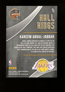 Kareem Abdul-Jabbar 2018 2019 Panini Donruss Hall Kings Series Mint Card #12