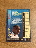 Cris Carter 1998 Topps Measures of Greatness Series Mint Card #MG11
