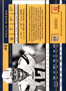 Philip Rivers 2011 Playoff Contenders Series Mint Card #49