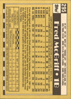 Fred McGriff 1990 O-Pee-Chee Series Mint Card #295
