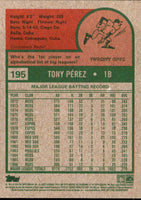 Tony Perez 2019 Topps Archives Series Mint Insert Card #195
