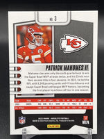 Patrick Mahomes II 2023 Panini Absolute Bronze Foil Series Mint Card #3
