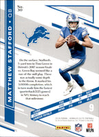 Matthew Stafford 2018 Donruss Elite Series Mint Card #30
