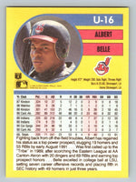 Albert Belle 1991 Fleer Update Series Mint Card #U-16
