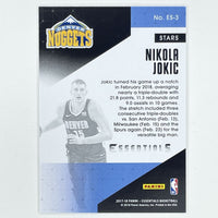 Nikola Jokic 2017 2018 Panini Essentials Essential Stars Series Mint Card #ES-3
