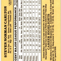 Steve Carlton 1985 Donruss Series Mint Rookie Card #305