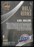 Karl Malone 2018 2019 Panini Donruss Hall Kings Series Mint Card #4
