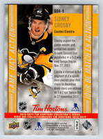 Sidney Crosby 2018 2019 Upper Deck Tim Hortons Game Day Action Card #GDA9
