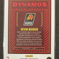 Devin Booker 2023 2024 Panini NBA Hoops Dynamos Series Mint Card #10