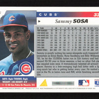 Sammy Sosa 1996 Score Series Mint Card  #336