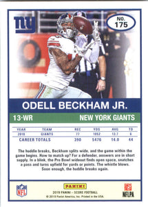 Odell Beckham Jr. 2019 Panini Score Series Mint Card #175