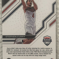 Stephen Curry 2022 2023 Panini Prizm USA Series Mint Card #10