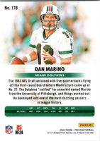 Dan Marino 2023 Panini Prestige Series Mint Card #178
