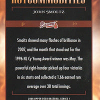 John Smoltz 2008 Upper Deck Hot Commodities Series Mint Card #HC24