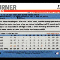Trea Turner 2019 Topps Series Mint Card #176