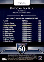 Roy Campanella 2011 Topps Topps 60 Series Mint Card #T60-59

