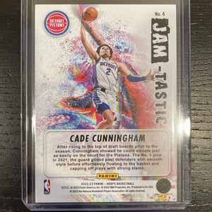 Cade Cunningham 2022 2023 Panini Hoops JAM-Tastic Series Mint Card #4