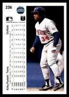 Kirby Puckett 1990 Upper Deck Series Mint Card #236
