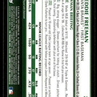 Freddie Freeman 2011 Bowman Series Mint Rookie Card #205