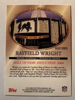 Rayfield Wright 2006 Topps Hall of Fame Tribute Mint Card #HOFT-RWR
