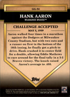 Hank Aaron 2012 Topps Golden Greats Series Mint Card #GG54
