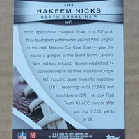 Hakeem Nicks 2006 UD Rookie Debut Rookie Photo Shoot Flashback Series Mint Rookie Card #RPS19