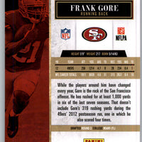Frank Gore 2013 Donruss Elite Series Mint Card #87