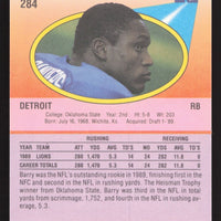 Barry Sanders 1990 Fleer Series Mint Card #284