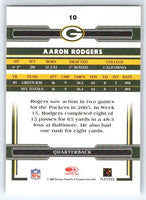Aaron Rodgers 2006 Donruss Threads Series Mint Card #10
