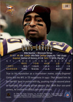 Cris Carter 1998 Topps Finest Series Mint Card #30
