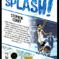 Stephen Curry 2021 2022 Donruss Optic Splash Series Mint Card #1