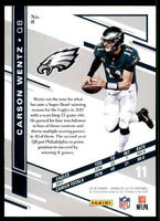 Carson Wentz 2018 Donruss Elite Series Mint Card #8
