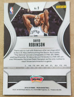 David Robinson 2019 2020 Panini Prizm Series Mint Card #9
