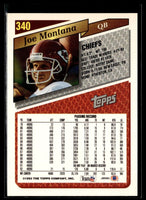 Joe Montana 1993 Topps Series Mint Card #340
