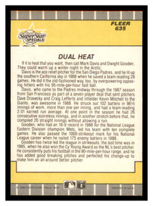Dwight Gooden 1989 Fleer Series Mint Card #635
