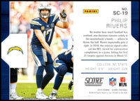 Philip Rivers 2019 Score Signal Callers Series Mint Card #SC-19
