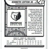 Kenneth Lofton Jr 2022 2023 Panini Hoops Basketball Series Mint Rookie Card #271