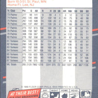 Dave Winfield 1988 Fleer Glossy Series Mint Card #226