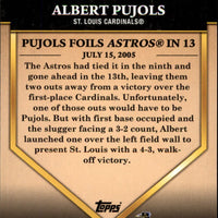 Albert Pujols 2012 Topps Golden Greats Series Mint Card #GG68