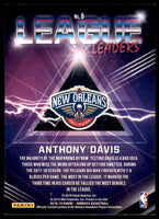 Anthony Davis 2018 2019 Panini  Donruss League Leaders Series Mint Card #5
