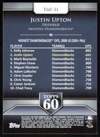 Justin Upton 2011 Topps Topps 60 Series Mint Card #T60-31
