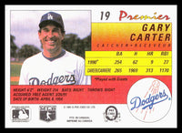 Gary Carter 1991 O-Pee-Chee Premier Series Mint Card #19
