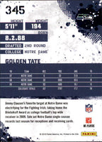 Golden Tate 2010 Score Series Mint Card #345
