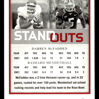 Darren McFadden 2008 SAGE HIT RB Standouts Series Mint Card #64