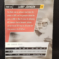 Larry Johnson 2007 Upper Deck Tuff Stuff Magazine Series Mint Card #TSUD44