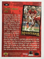 Joe Montana 1995 Chronicles Collector's Choice Series Mint Card #JM4
