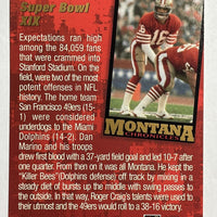 Joe Montana 1995 Chronicles Collector's Choice Series Mint Card #JM4