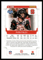 Ryan Finley 2019 Score Gold Parallel Series Mint Rookie Card #335
