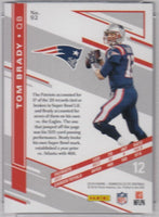 Tom Brady 2018 Donruss Elite Series Mint Card #92
