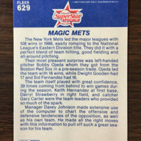 Dwight Gooden 1987 Fleer Magic Mets Series Mint Card #629